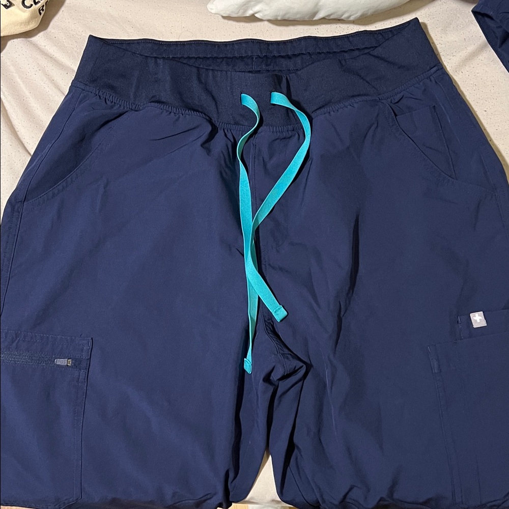 Figs Technical Collection Navy Pants